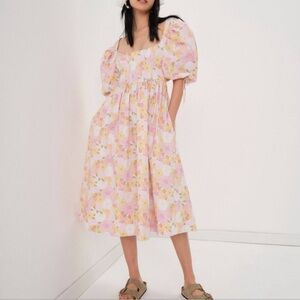 For Love And Lemons Carrie Midi Dress